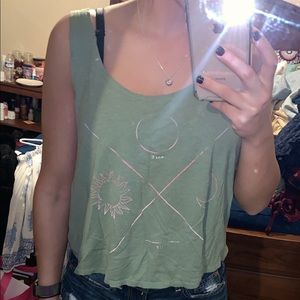 Queen tank, American eagle